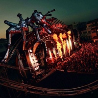 Décoration gonflable géante en métal pour scène, robot fourmi gonflable pour la scène de l'Ushuaia 2020