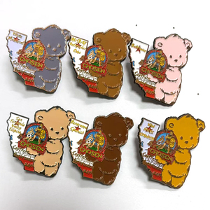 Épingle à revers personnalisée pour le camp de Pathfinder de l'Église du Septième Jour, modèle international avec technique de découpe et de placage - Product Image 2