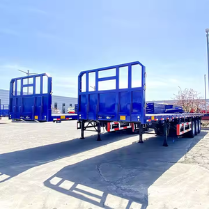 Precio de Fábrica, Nuevo Remolque de Acero de 3 Ejes para Transporte de Ganado, Remolque con Barandas y Cercas, Semirremolque con Capacidad de Carga de 60T - Product Image 5