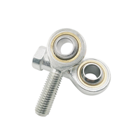 Rotule de direction robuste POSB8 POSB10 avec filetage mâle 1/2" 5/8" pouces, roulement de précision P6 chromé pour direction et liaisons