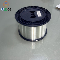 Cable de fibra óptica monomodo G657A2 para prueba OTDR, fibra desnuda para línea de drones FPV, bobina de fibra desnuda