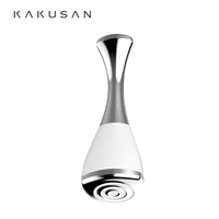 Masseur facial magnétique KAKUSAN, contrôle tactile, vibration, design élégant pour le soin du visage, matériau magnétique en aluminium, batterie au lithium