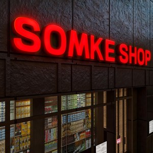 LC dấu hiệu kinh doanh frontlit Backlit thư cửa hàng dẫn dấu hiệu phía trước cửa hàng dẫn chiếu sáng tùy chỉnh dẫn đăng ký - Product Image 3