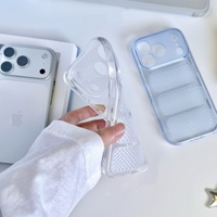 Coque arrière pour iPhone 18 Pro en gros, coque de dissipation thermique pour iPhone 15 Pro Max