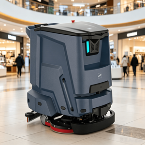 Nouveau robot de nettoyage commercial certifié SL CE, batterie au lithium personnalisée, autopropulsé, garantie 1 an, efficacité 2400 m/h, grande capacité - Product Image 2