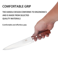 Cuchillo Multiusos en Oferta, Cuchillo para Madera, Cuchillo para Carne, Cuchillo de Chef de Acero Inoxidable para Uso Doméstico, Cuchillos de Cocina al por Mayor, Herramientas de Afilado