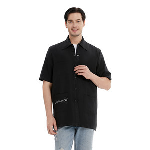 <span class=keywords><strong>Chaleco</strong></span> de peluquero transpirable ultraligero repelente de <span class=keywords><strong>pelo</strong></span> <span class=keywords><strong>negro</strong></span> para hombre para el cuidado de mascotas 8930 - Product Image 4