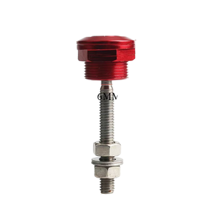 Capuz Pins, Push Button Latch, Botão de Liberação Rápida Universal Hood Pin Bonnet Lock Bumper <span class=keywords><strong>Clip</strong></span> Travas 22mm