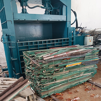 Presse à balles de boîte en carton hydraulique verticale de première classe Machine à balles de papier usagé à vendre Presses à balles compacteur en plastique Wast