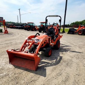 For 4WD Diesel Crawler Tractor 40 HP Mini Front Loader Walking Farm Utility Hydraulic System - Product Image 1