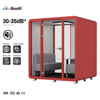Cabine insonorisée portable, cabine de bureau insonorisée, cabine de bureau modulaire, studio d'enregistrement vocal, studio musical pour le bureau à domicile