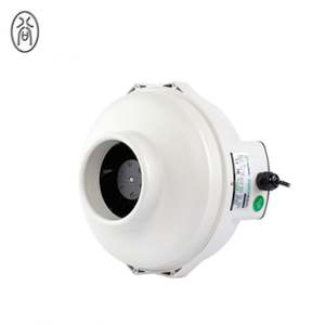 Ventiladores de conducto en línea de ventilación circular de 200mm con ventiladores centrífugos silenciosos de escape de refuerzo de calefacción/refrigeración con Control de velocidad - Product Image 3