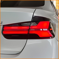 Feux arrière à LED pour BMW Série 3 F30 F35 2013-2019, style G05 X5, avec feux de freinage, de recul et clignotants séquentiels gauche et droit