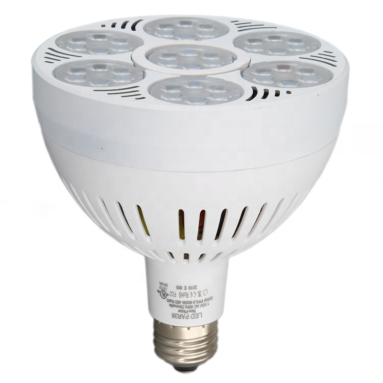 צבע שינוי par 38 downlight 150w זרקור cob smd תכשיטי הלוגן e27 50w 6500k led הנורה PAR38