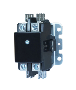 SUNLEE HVAC Motor Contactor 120VAC 40 <span class=keywords><strong>AMP</strong></span> Bobina 2 Polos Sistema HVAC Contacto plateado Aire acondicionado contactor - Product Image 1