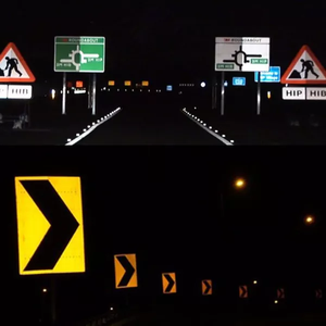 Tấm phản quang lăng kính cường độ cao Kích thước 1.22m * 45.7m/cuộn giấy chứng nhận CE Màu Trắng Đỏ Vàng - Product Image 6