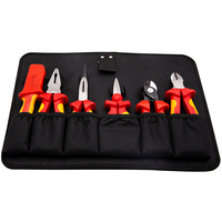 S687-42 SFREYA VDE 1000V étui à outils d'isolation isolée double couleur 42 pièces ensemble d'outils combinés