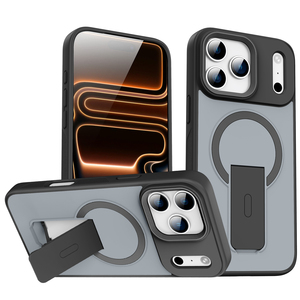 Funda de Silicona con Sensación de Piel para iPhone 17 Pro Max, 16, 15, 14, 13, con Soporte Magnético, Protección Total Contra Caídas - Product Image 2