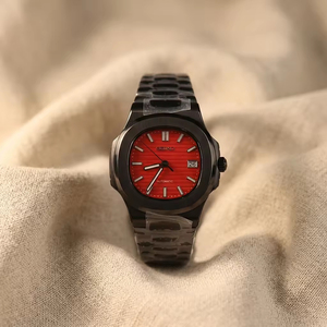 Reloj de Alta Calidad con Esfera Naranja, Resistente al Agua, Movimiento NH35, Reloj Mecánico Automático para Hombre con Caja de Acero Inoxidable - Product Image 1