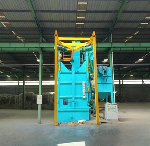 Yeni tip kanca tipi kumlama Abrator makinesi kumlama Motor Motor şanzıman pompası ile Deflashing parlatma - Product Image 3