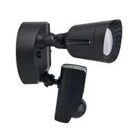 1080P Hd Netwerk Outdoor Draadloze Bewegingssensor Verborgen Veiligheidslicht Schijnwerper Camera Met Led Ip54 Schijnwerper Alarm