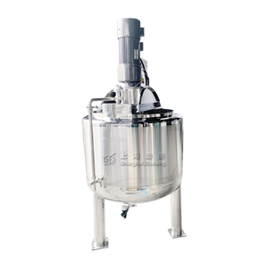 เครื่องผสมแบบมีแจ็คเก็ตทำความร้อน CIP SS316 สแตนเลสสตีล สำหรับผสมโลชั่นเครื่องสำอางและน้ำหอม ขายดี - Product Image 1