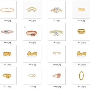 แหวนเงินแท้ 925 ลายตอก แหวนเพชรโมอิสซาไนต์ แหวนแต่งงานลายตอก - Product Image 6