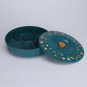 Chinees Nieuwjaars snackplateau, snoep- en noten serveerplateau, verdeeld voedselplateau voor snoepjes, salontafel - Product Image 3