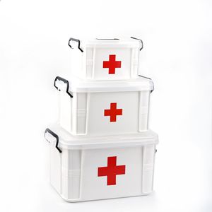 Boîte à pilules médicaments grande boîte de <span class=keywords><strong>pharmacie</strong></span> mignonne stockage de médicaments boîte de premiers soins de voyage médicale - Product Image 2