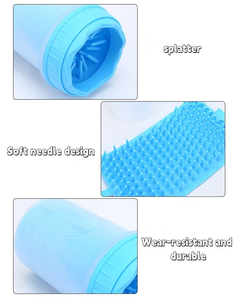 Tazza Portatile per Lavaggio <span class=keywords><strong>Zampe</strong></span> Cani, Spazzola in Silicone Automatica per Pulizia <span class=keywords><strong>Zampe</strong></span>, Tazza per Lavaggio Piedi Animali Domestici - Product Image 4