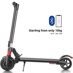 Suministro Directo de Fábrica, Scooter Eléctrico Compacto de Aluminio de 350W, Impermeable, Plegable y Portátil para Mujeres Adultas, Modelo S8-4, Motor de 350W/250W - Product Image 2