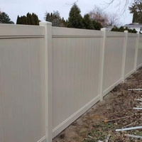 PVC Privacy Schutting Laagreflecterend Mat Wit Zacht Witte Tint Tuinvriendelijke Achterwand