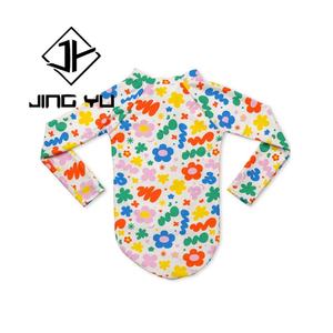 Maillots de bain pour enfants à motif hawaïen, protection UPF50+, maillots de bain pour enfants personnalisés, bikini en nylon de luxe pour filles - Product Image 6