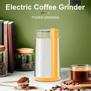 Petite rectifieuse électrique en acier inoxydable 250W électronique à commande tactile en céramique pour noix haricots grains herbes café - Product Image 6