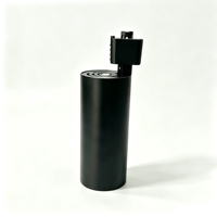 Support de rail pour éclairage commercial GU10 avec angle réglable, en aluminium et PVC, LED IP44, pour éclairage sur rail intérieur avec connecteur Juno.