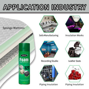 Sprayidea 32T Adhesivo en <span class=keywords><strong>aerosol</strong></span> de espuma ecológico Sin corrosión Preservación del calor Resina de aislamiento térmico para la construcción para - Product Image 4