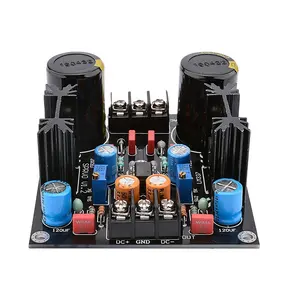 Filtro rectificador LM317 LM337, placa de alimentación, filtro de rectificación, fuente de alimentación, módulo de CA a CC, amplificadores DIY