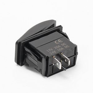 Tùy chỉnh lasered 12V 20A không thấm nước Rocker chuyển latching/momentary SPST/spdt/<span class=keywords><strong>dpdt</strong></span> tự động Rocker chuyển đổi mà không cần LED - Product Image 3