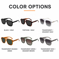 Lunettes de soleil Mellume polarisées rétro en acétate, style étroit, pour hommes et femmes, avec logo personnalisé, monture classique petite, protection UV400, unisexe