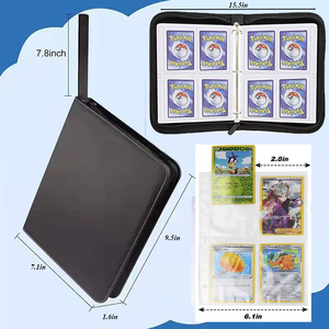 Álbum de Tarjetas de <span class=keywords><strong>Dragon</strong></span> <span class=keywords><strong>Ball</strong></span> Z, 400 Piezas, Gran Capacidad, con Cierre, Protector de Tarjetas de Juego - Product Image 6