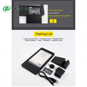 Tabla de Visión de Mano Pequeña, Equipo de Optometría Multifuncional con LED para Presbicia, Tabla de Prueba Visual para Instrumentos Ópticos - Product Image 3