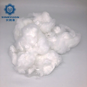 100% blanco es hidrófila fibras discontinuas de tela no tejida - Product Image 4