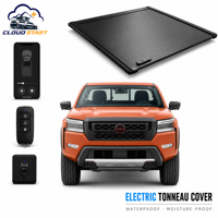 Couverture de benne rigide enroulable pour Nissan Navara D40 2005-2015, Ram 1500 2019-2024, Jeep Pickup