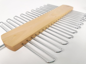 Bán buôn mua đa chức năng tiết kiệm không gian bằng gỗ Tie <span class=keywords><strong>Hanger</strong></span> cho lưu trữ của men's thắt lưng và các mối quan hệ - Product Image 4