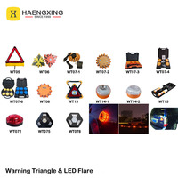 Luz de Seguridad Vial LED Recargable con Batería, Sistema de Tráfico Impermeable y Seguro para Carreteras
