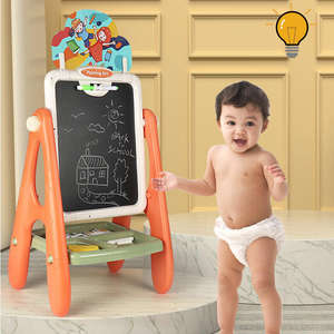 Papan Gambar Anak-anak Jenis Braket Grafiti Magnetik Rumah Tangga Dapat Dihapus Hobi Hadiah Plastik Mainan - Product Image 5