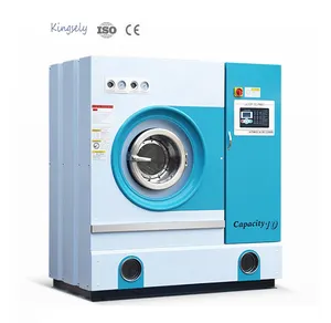Equipo de lavandería automático de buena calidad, máquina de limpieza en seco industrial profesional, precio de máquina de limpieza en seco