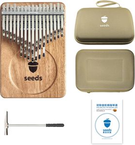 Kalimba 41 touches en bois d'okoumé, accordage précis, 3 couches, clavier professionnel, <span class=keywords><strong>piano</strong></span> à pouce acoustique - Product Image 1