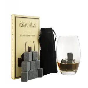 Accessoires de bar HZX Pierres de refroidissement pour glaçons pour le whisky, le vin et le whisky