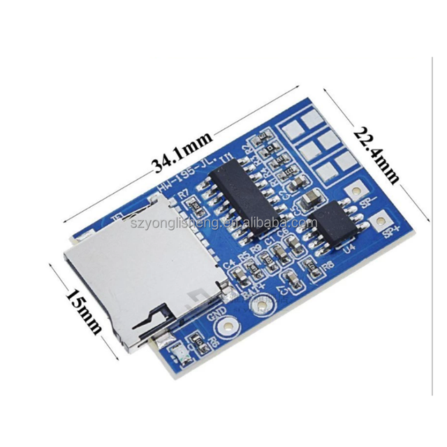 Stock GPD2846A TF Card MP3 Decoder Board 2W Amplifier Module
